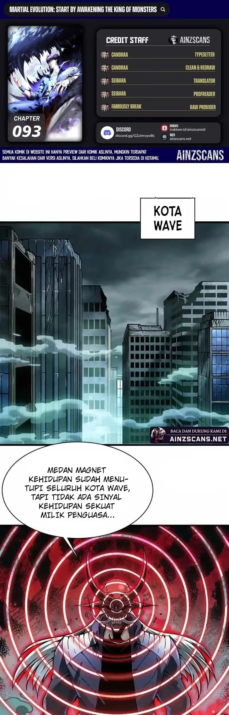 Martial Evolution: Start by Awakening the King of Monsters Chapter 93 - halaman 2