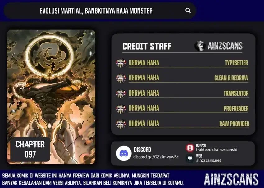 Martial Evolution: Start by Awakening the King of Monsters Chapter 97 - halaman 1