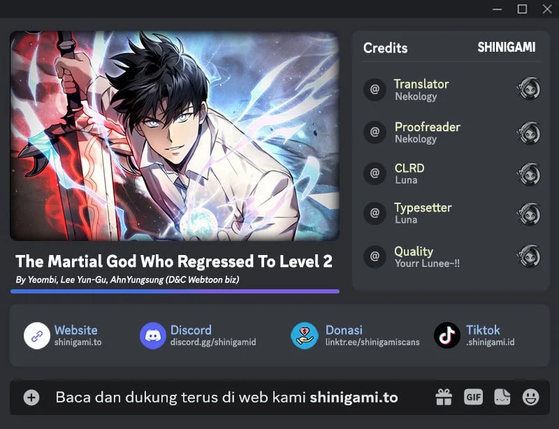 Martial God Regressed to Level 2 Chapter 103 - halaman 1