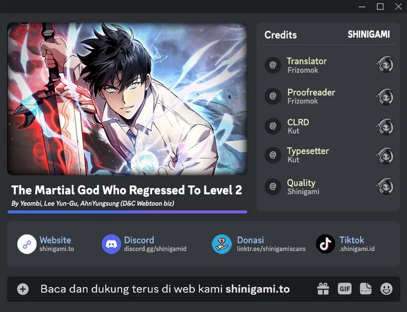 Martial God Regressed to Level 2 Chapter 121 - halaman 1