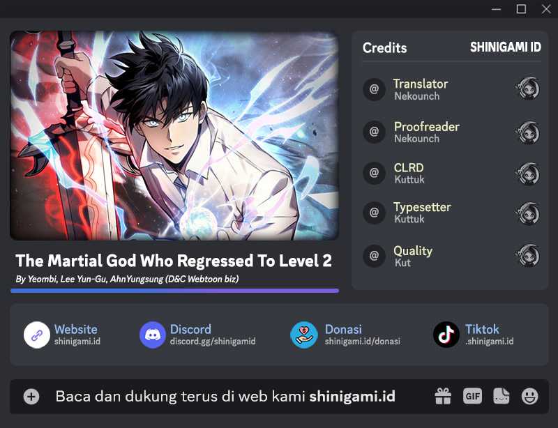 Martial God Regressed to Level 2 Chapter 31 - halaman 1