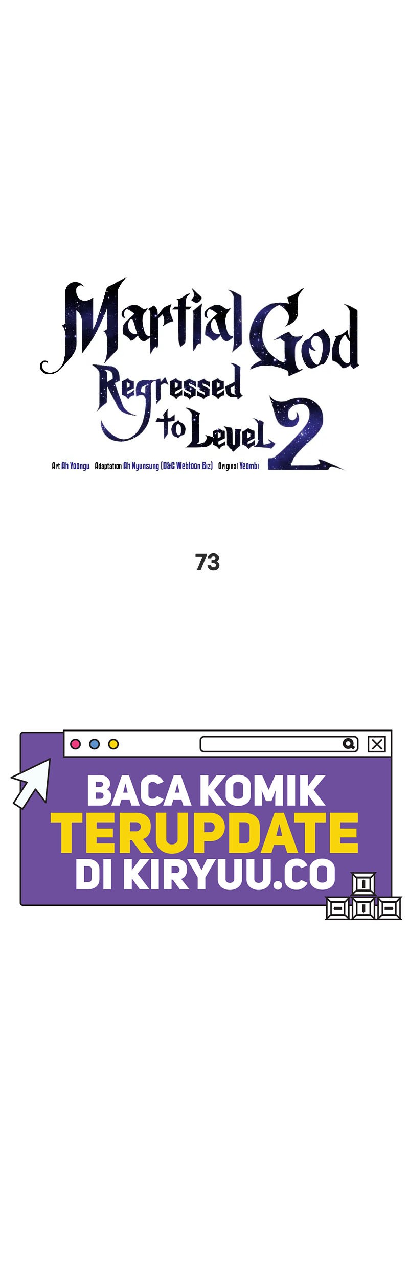 Martial God Regressed to Level 2 Chapter 73 - halaman 14