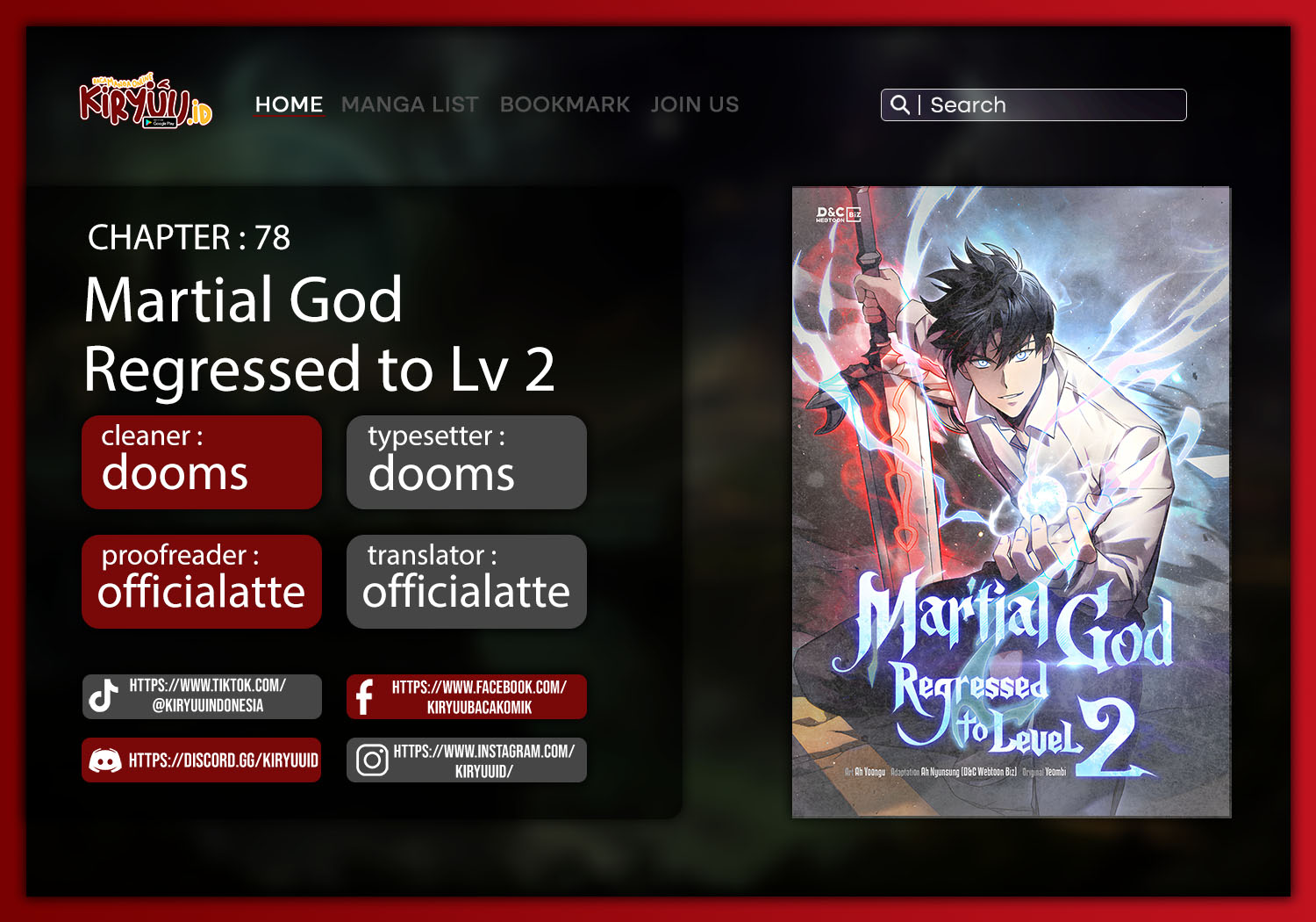 Martial God Regressed to Level 2 Chapter 78 - halaman 1