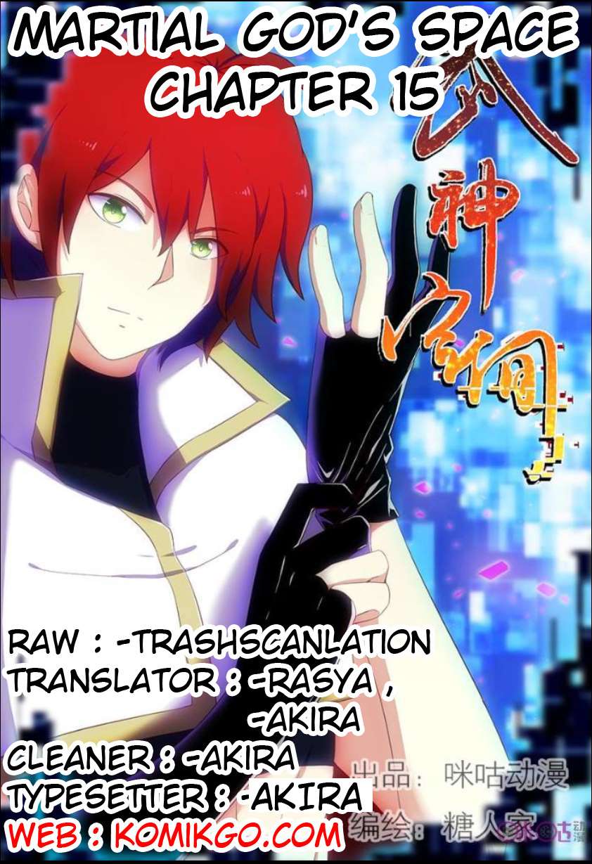 Martial God’s Space Chapter 15 - halaman 1