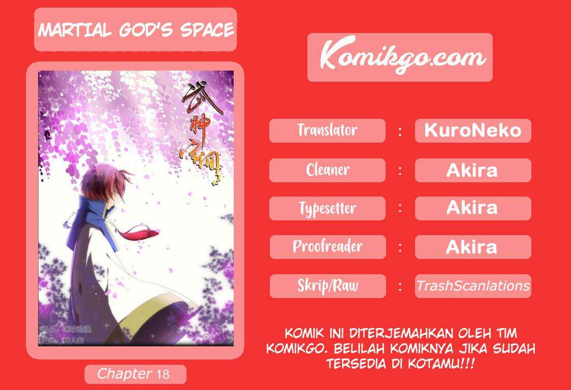 Martial God’s Space Chapter 18 - halaman 1