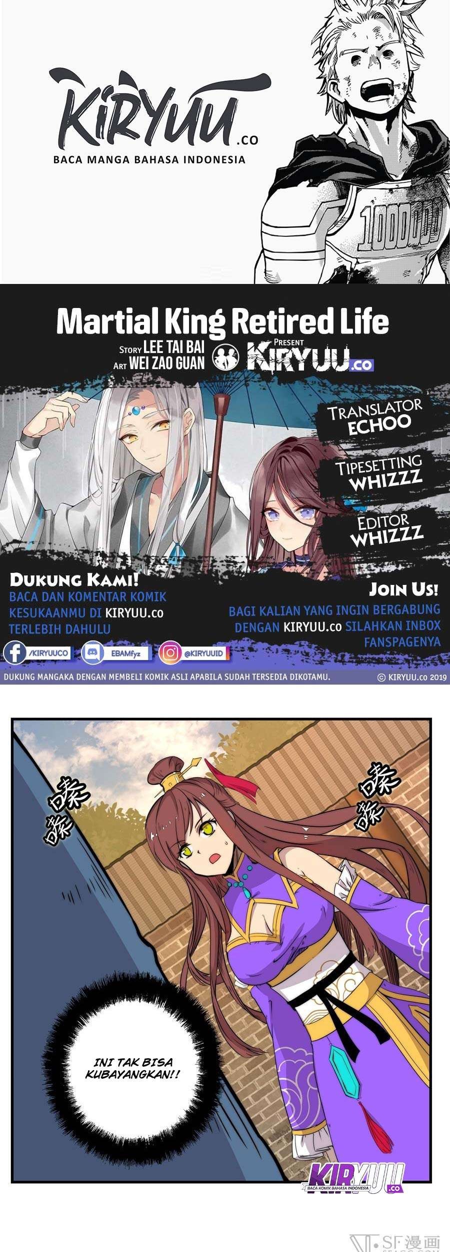 Martial King’s Retired Life Chapter 35 - halaman 1