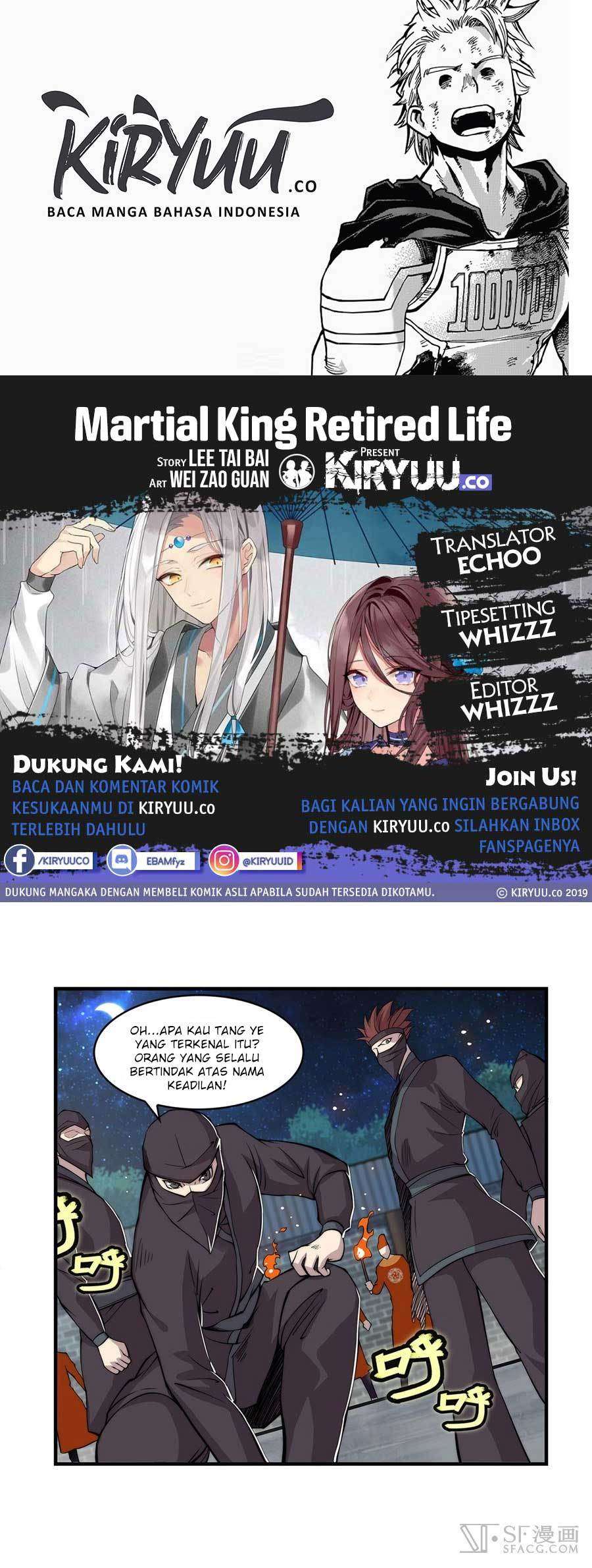 Martial King’s Retired Life Chapter 36 - halaman 1