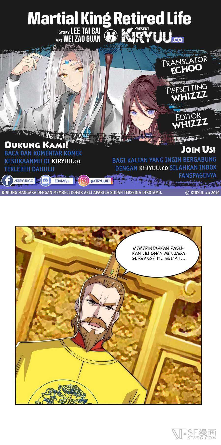 Martial King’s Retired Life Chapter 38 - halaman 1