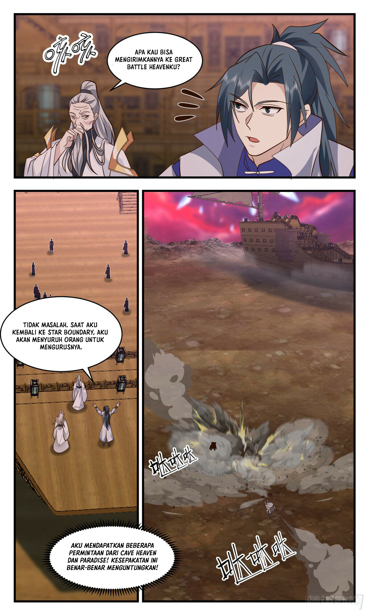Martial Peak Chapter 3015 - halaman 4