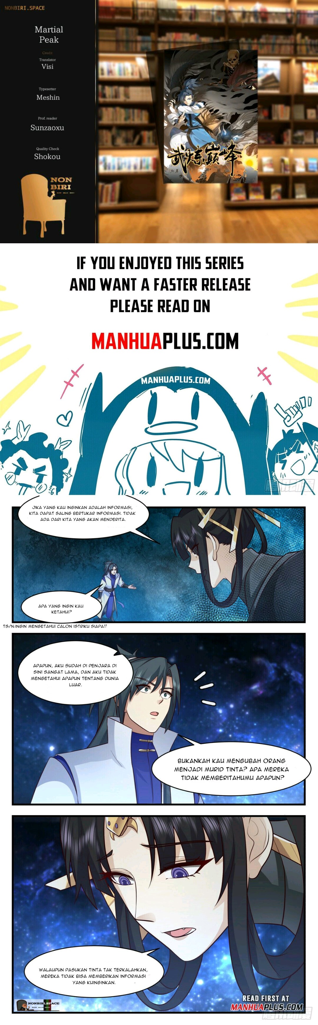 Martial Peak Chapter 3021 - halaman 1