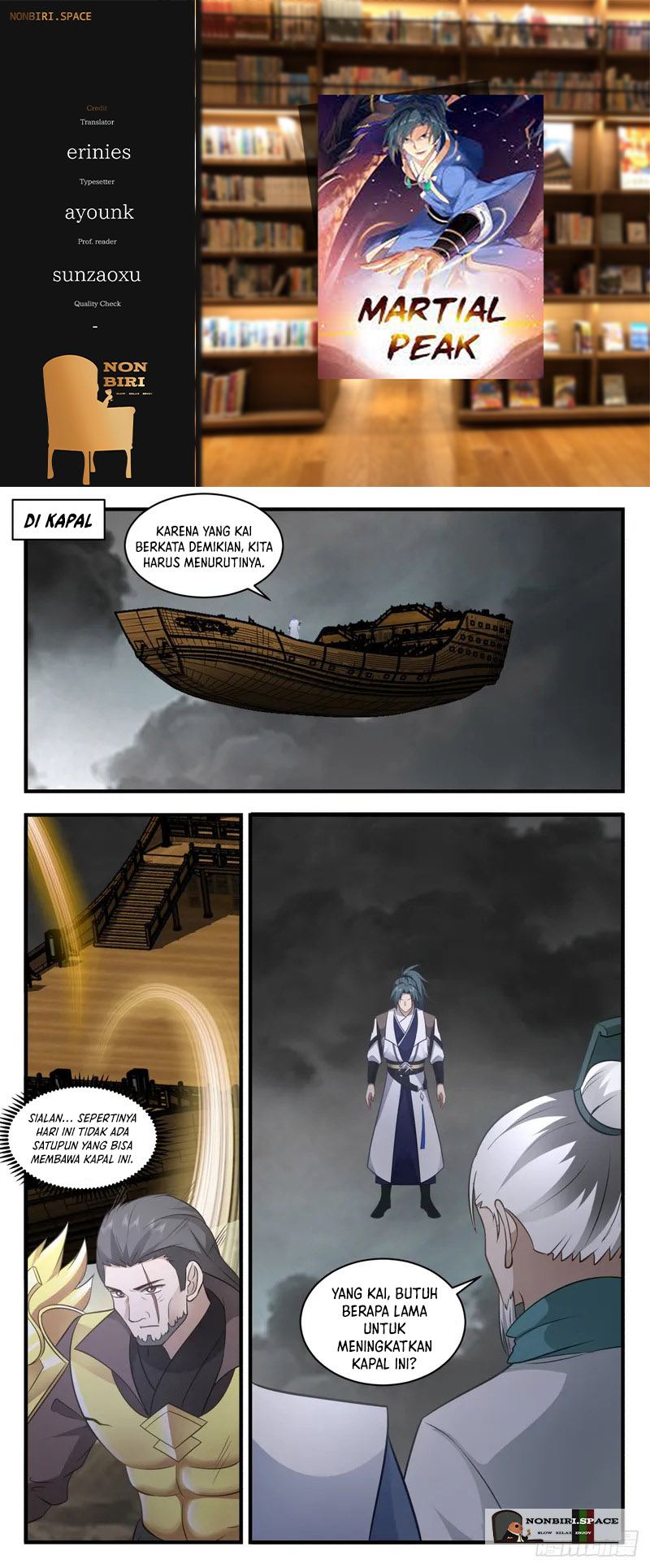 Martial Peak Part 2 Chapter 3060 - halaman 1