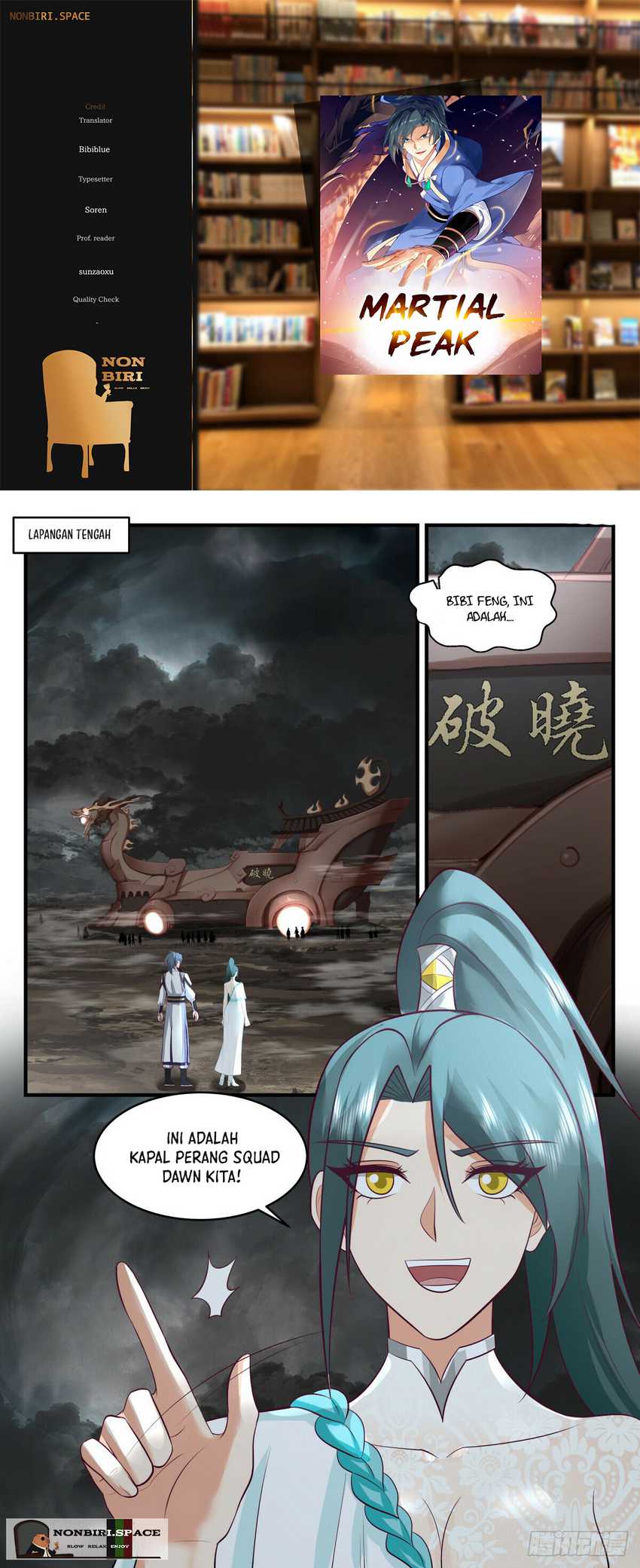 Martial Peak Part 2 Chapter 3073 - halaman 1