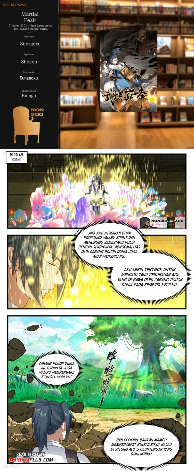 Martial Peak Part 2 Chapter 3101 - halaman 1