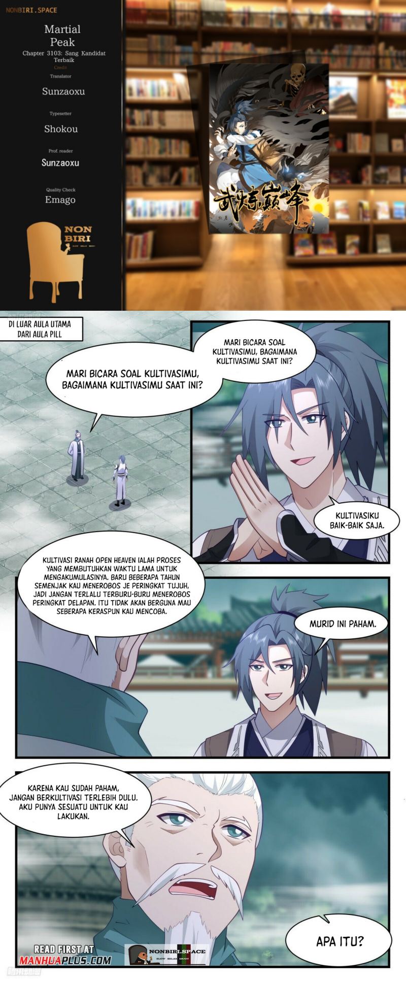 Martial Peak Part 2 Chapter 3103 - halaman 1