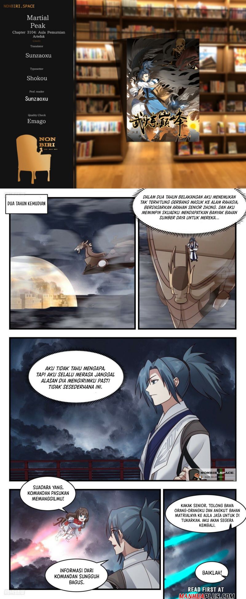 Martial Peak Part 2 Chapter 3104 - halaman 1
