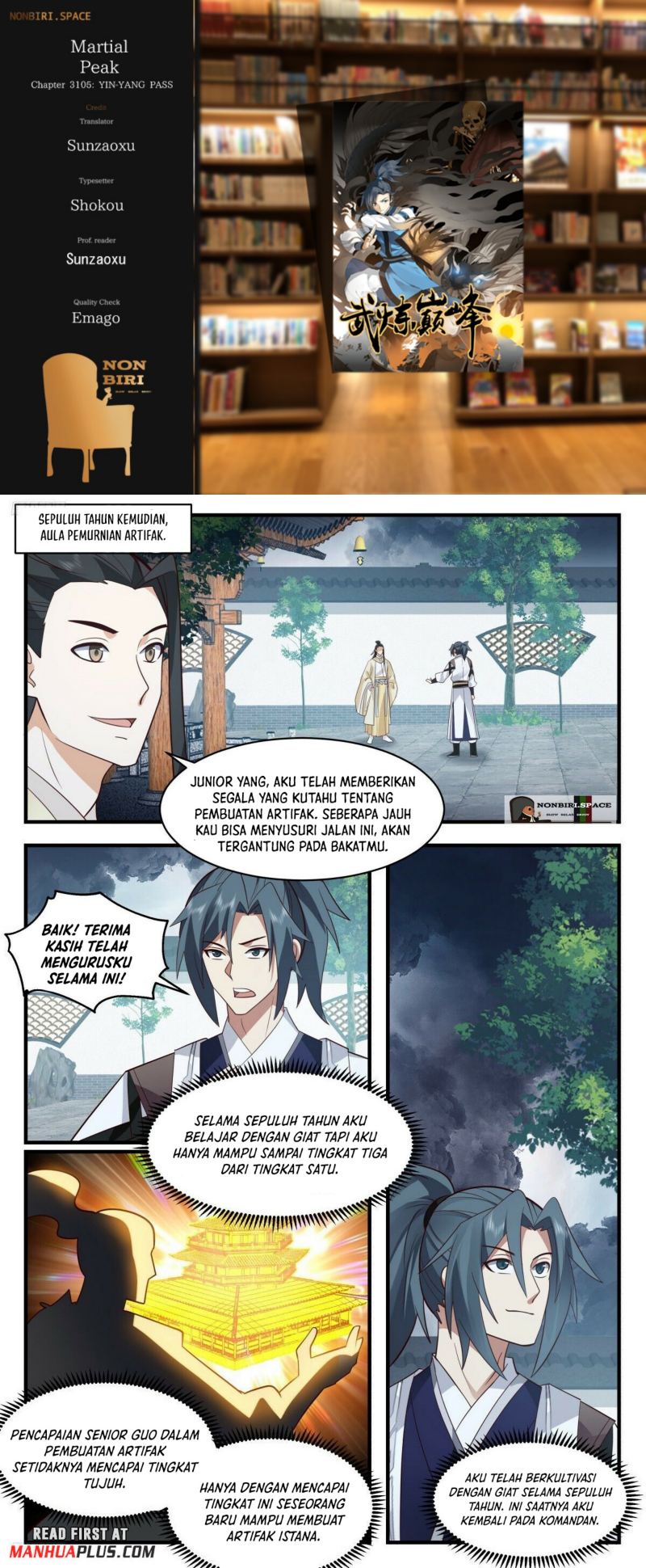 Martial Peak Part 2 Chapter 3105 - halaman 1
