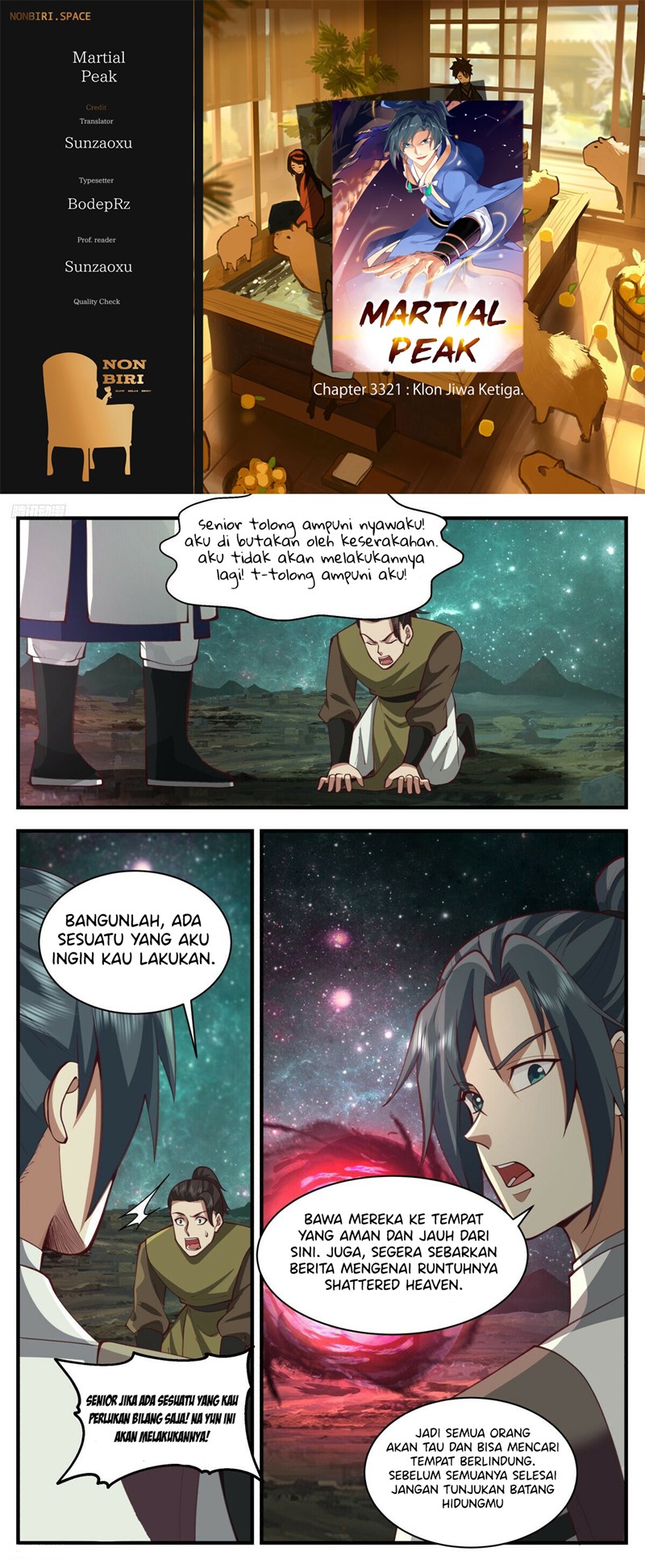 Martial Peak Part 2 Chapter 3321 - halaman 1