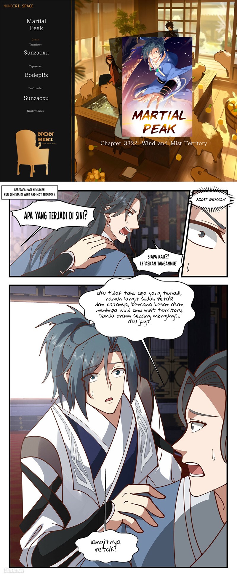 Martial Peak Part 2 Chapter 3322 - halaman 1