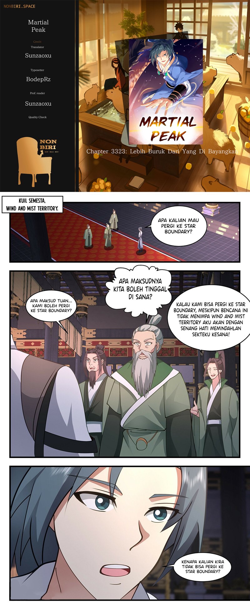 Martial Peak Part 2 Chapter 3323 - halaman 1
