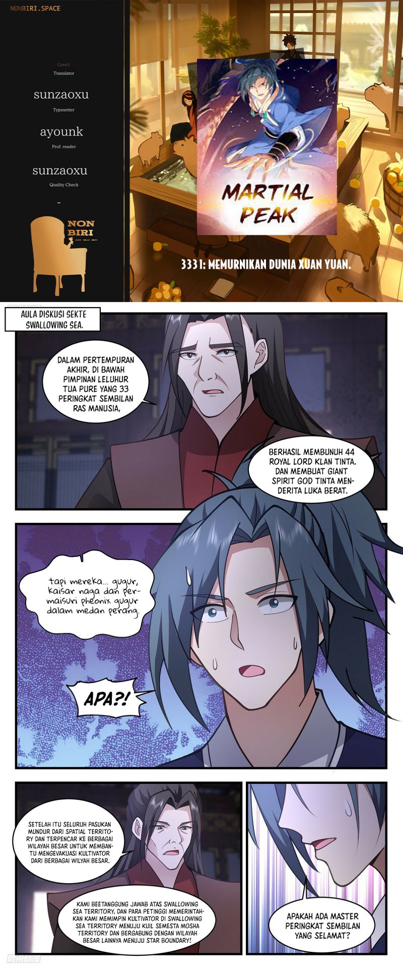 Martial Peak Part 2 Chapter 3331 - halaman 1