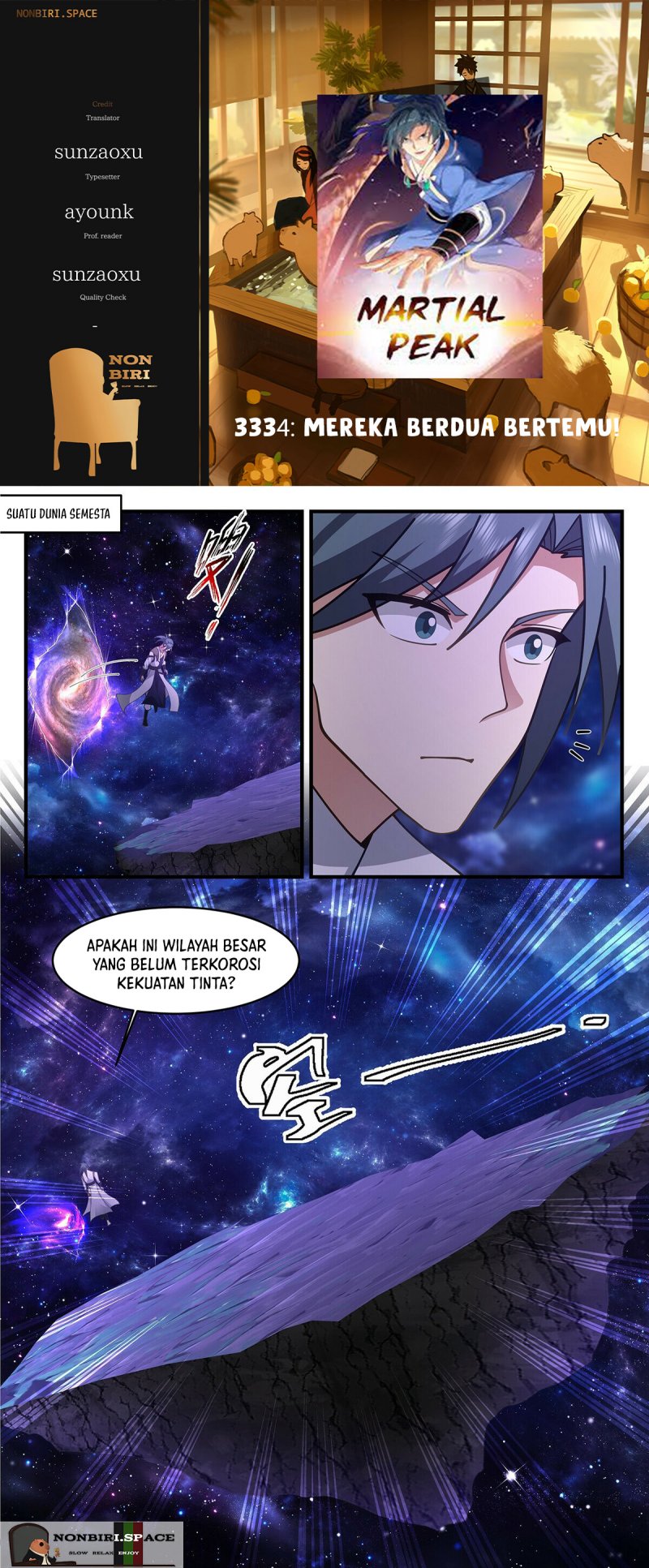 Martial Peak Part 2 Chapter 3334 - halaman 1