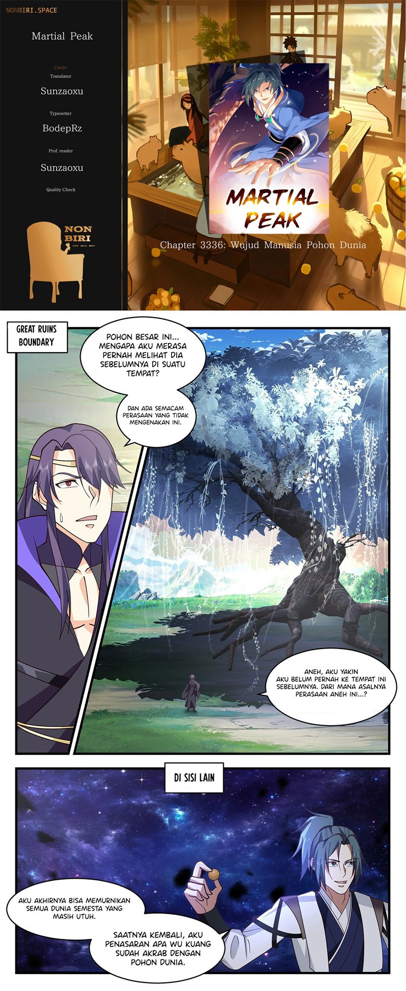 Martial Peak Part 2 Chapter 3336 - halaman 1