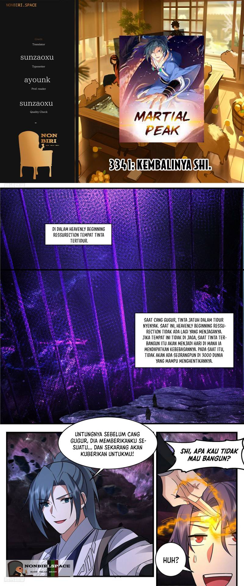 Martial Peak Part 2 Chapter 3341 - halaman 1