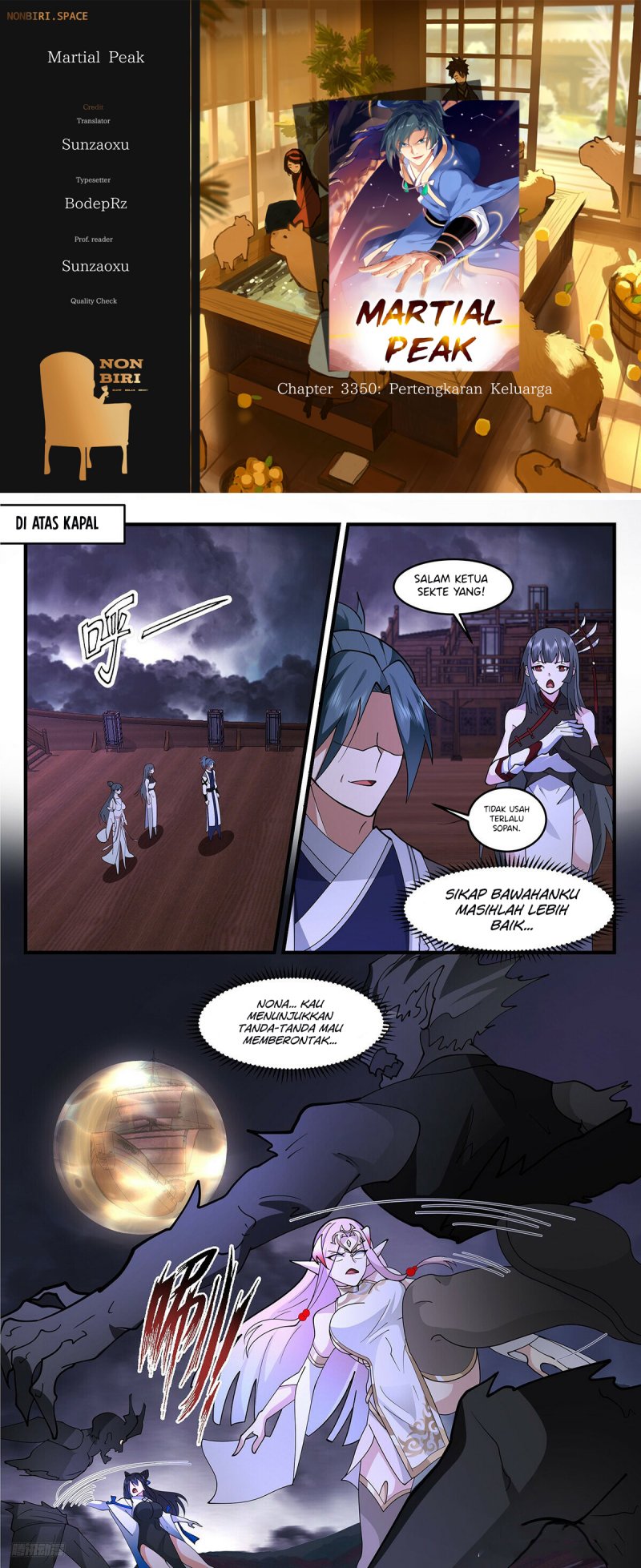 Martial Peak Part 2 Chapter 3350 - halaman 1