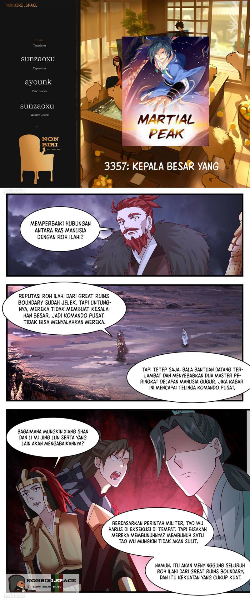 Martial Peak Part 2 Chapter 3357 - halaman 1