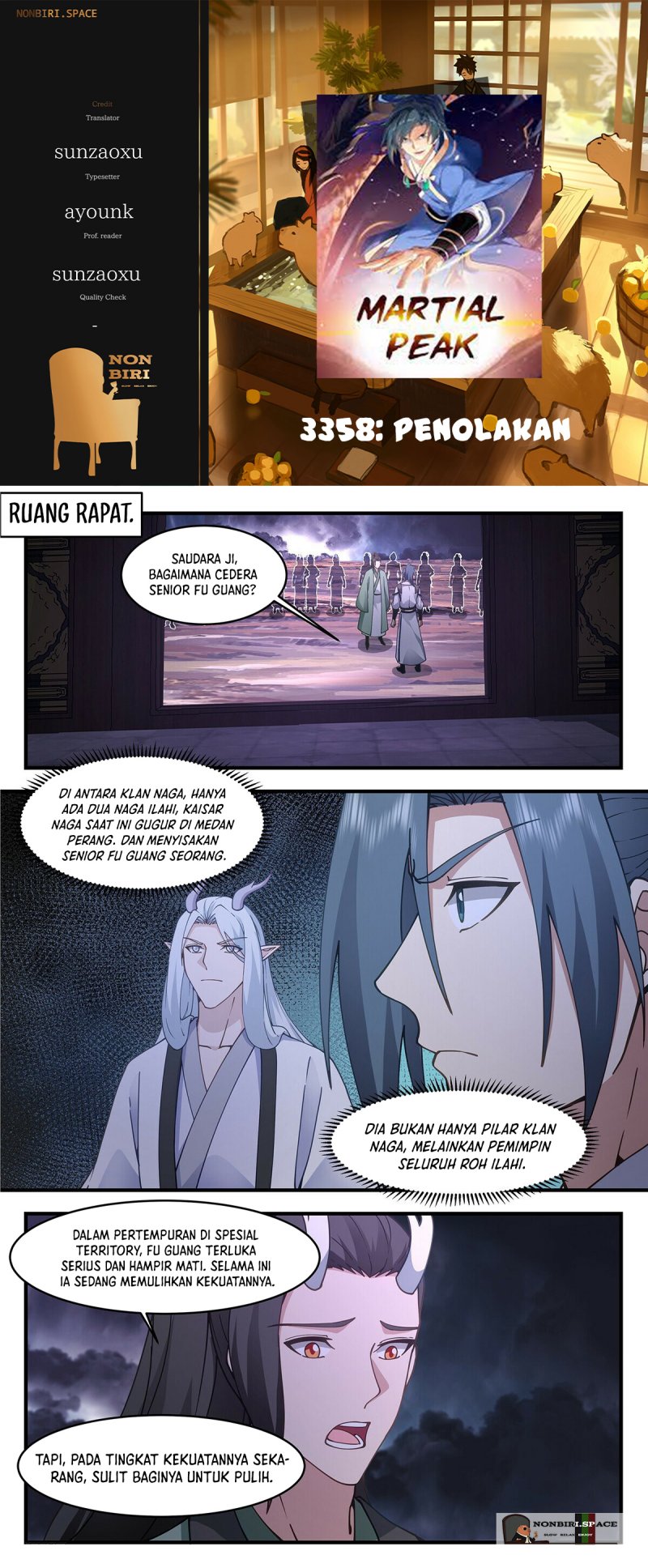 Martial Peak Part 2 Chapter 3358 - halaman 1