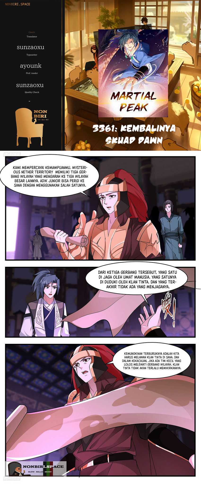 Martial Peak Part 2 Chapter 3361 - halaman 1