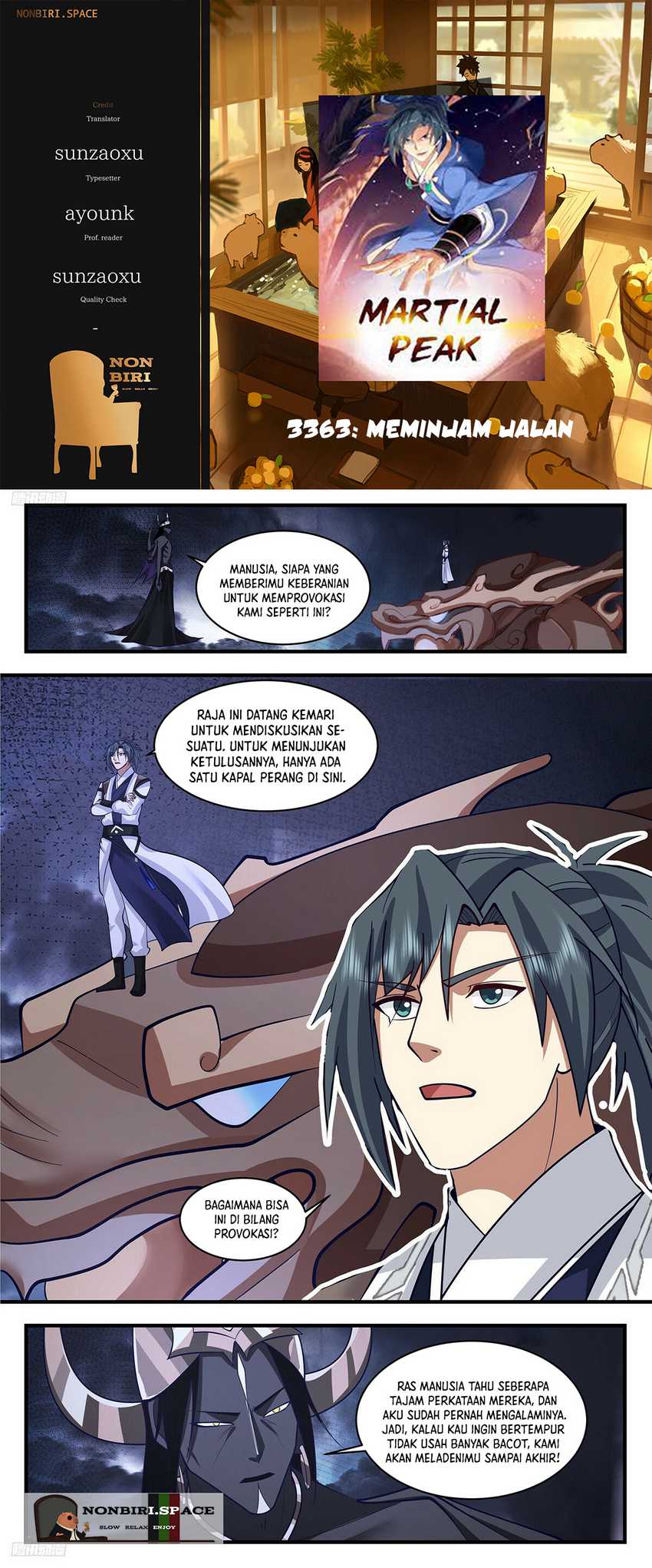 Martial Peak Part 2 Chapter 3363 - halaman 1