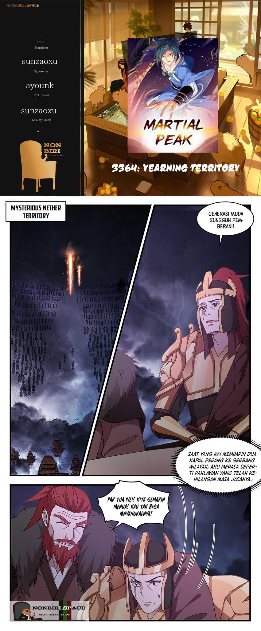 Martial Peak Part 2 Chapter 3364 - halaman 1