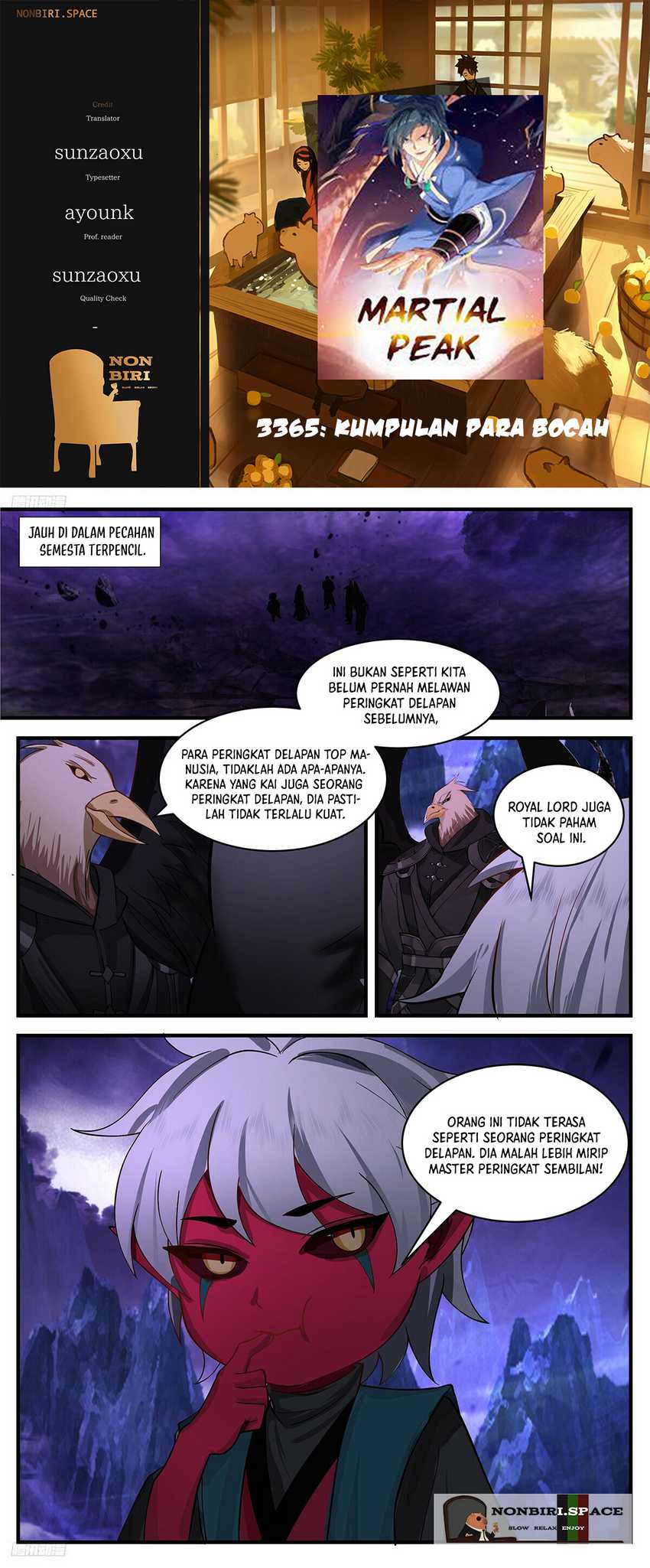 Martial Peak Part 2 Chapter 3365 - halaman 1