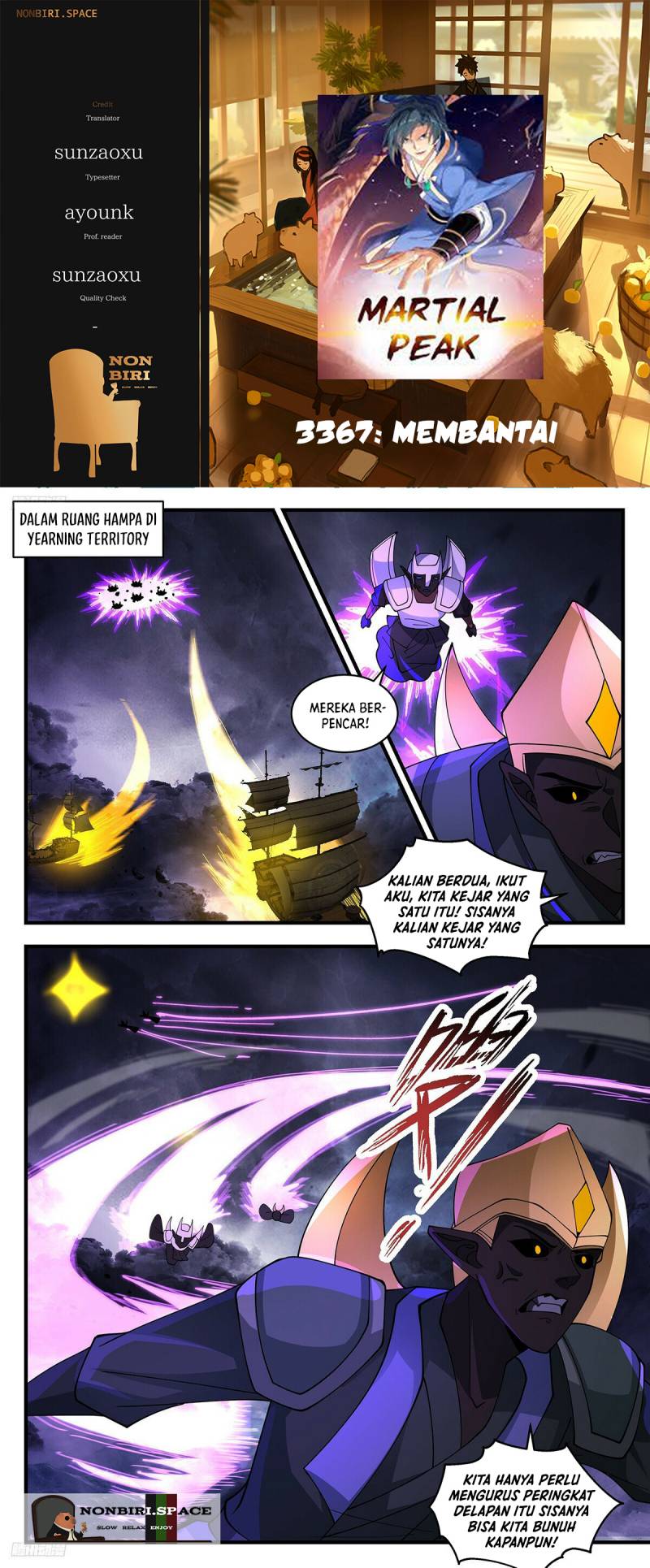 Martial Peak Part 2 Chapter 3367 - halaman 1