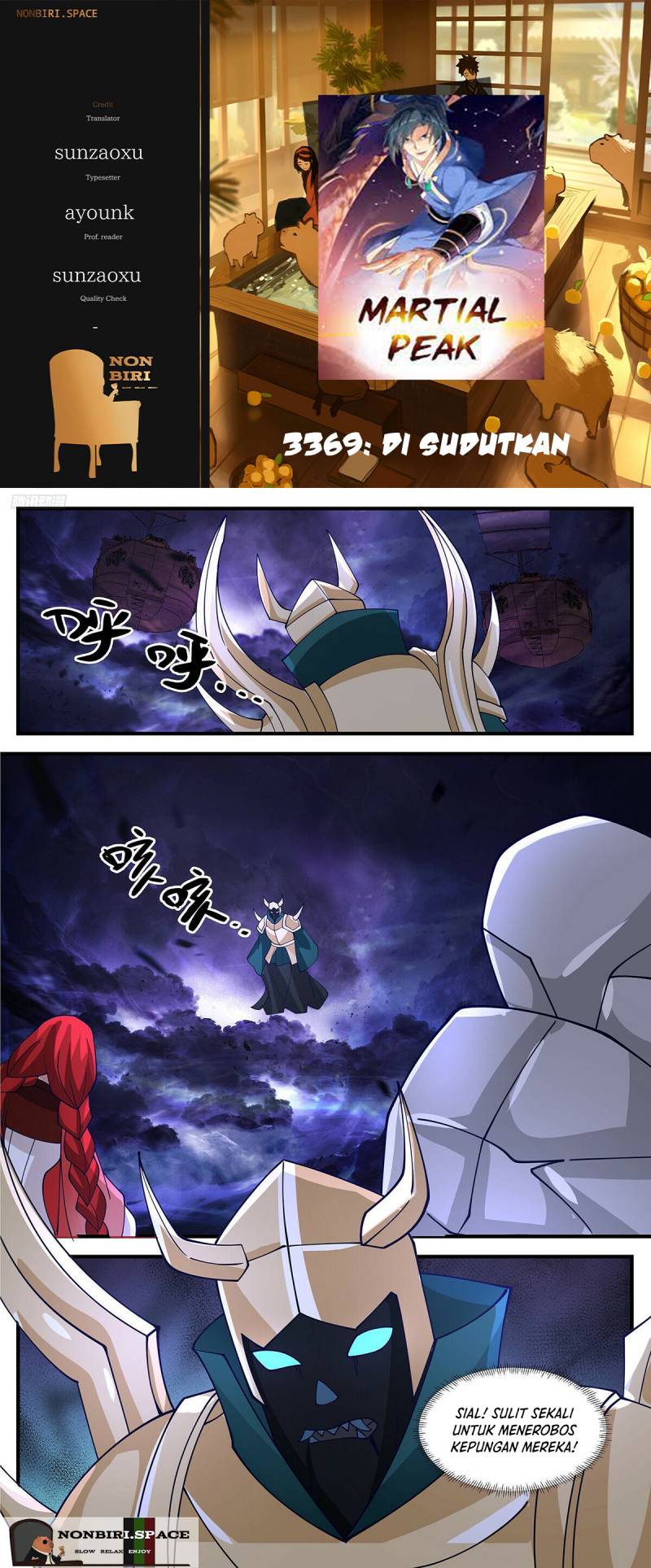 Martial Peak Part 2 Chapter 3369 - halaman 1