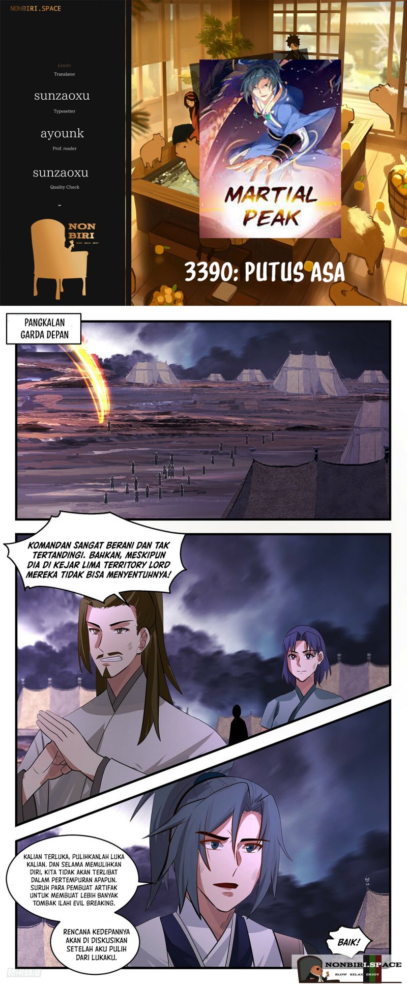 Martial Peak Part 2 Chapter 3390 - halaman 1