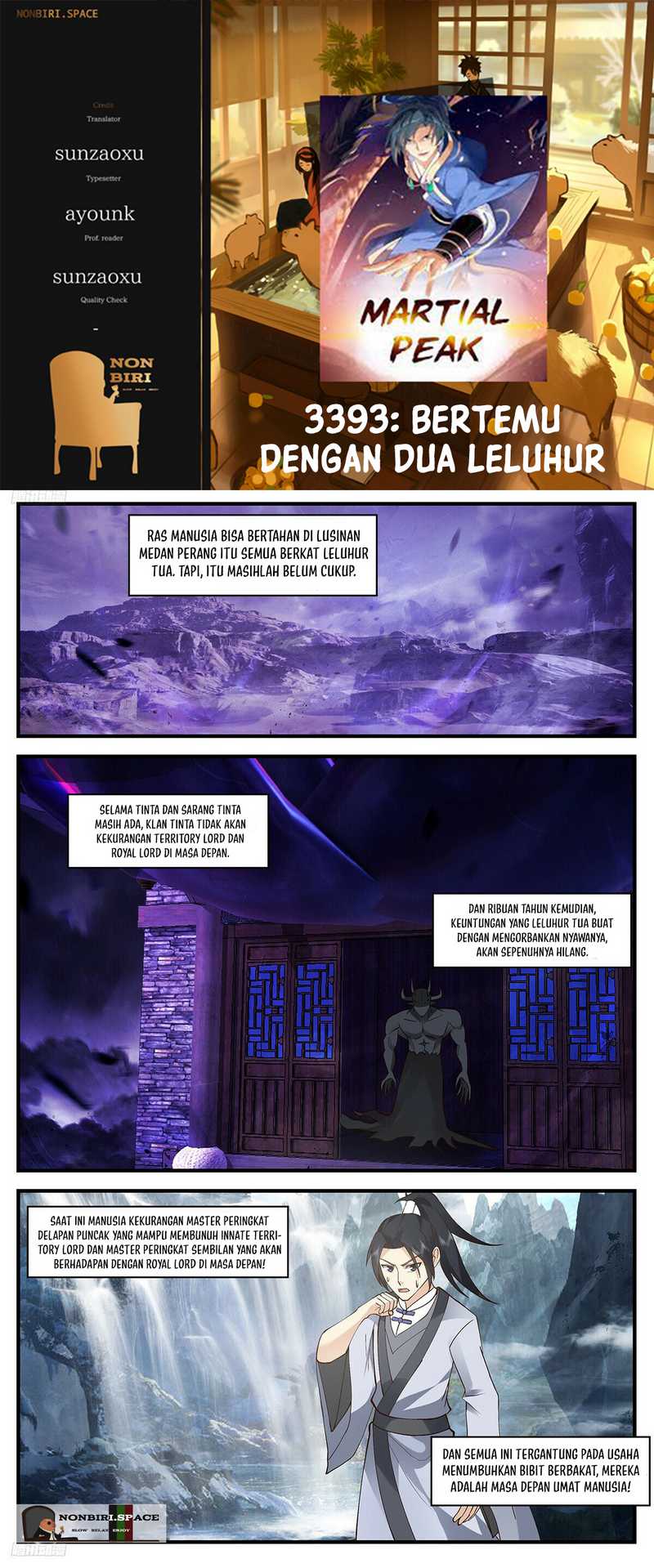 Martial Peak Part 2 Chapter 3393 - halaman 1