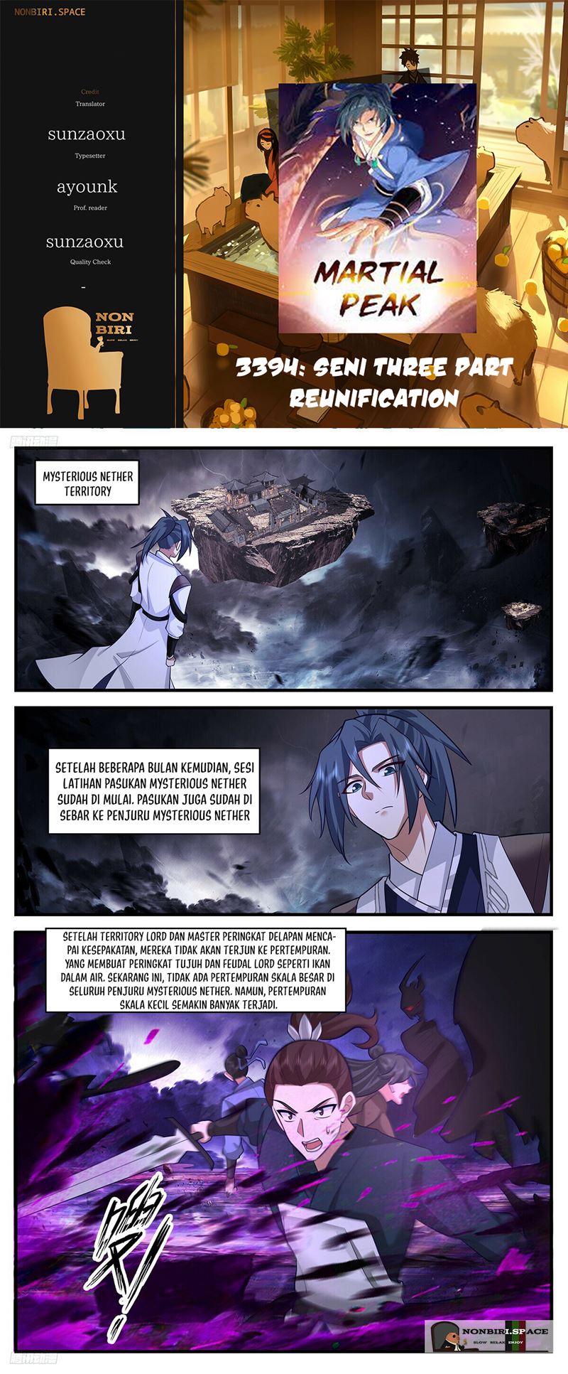 Martial Peak Part 2 Chapter 3394 - halaman 1