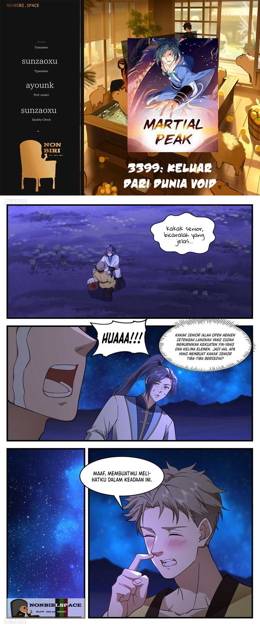 Martial Peak Part 2 Chapter 3399 - halaman 1