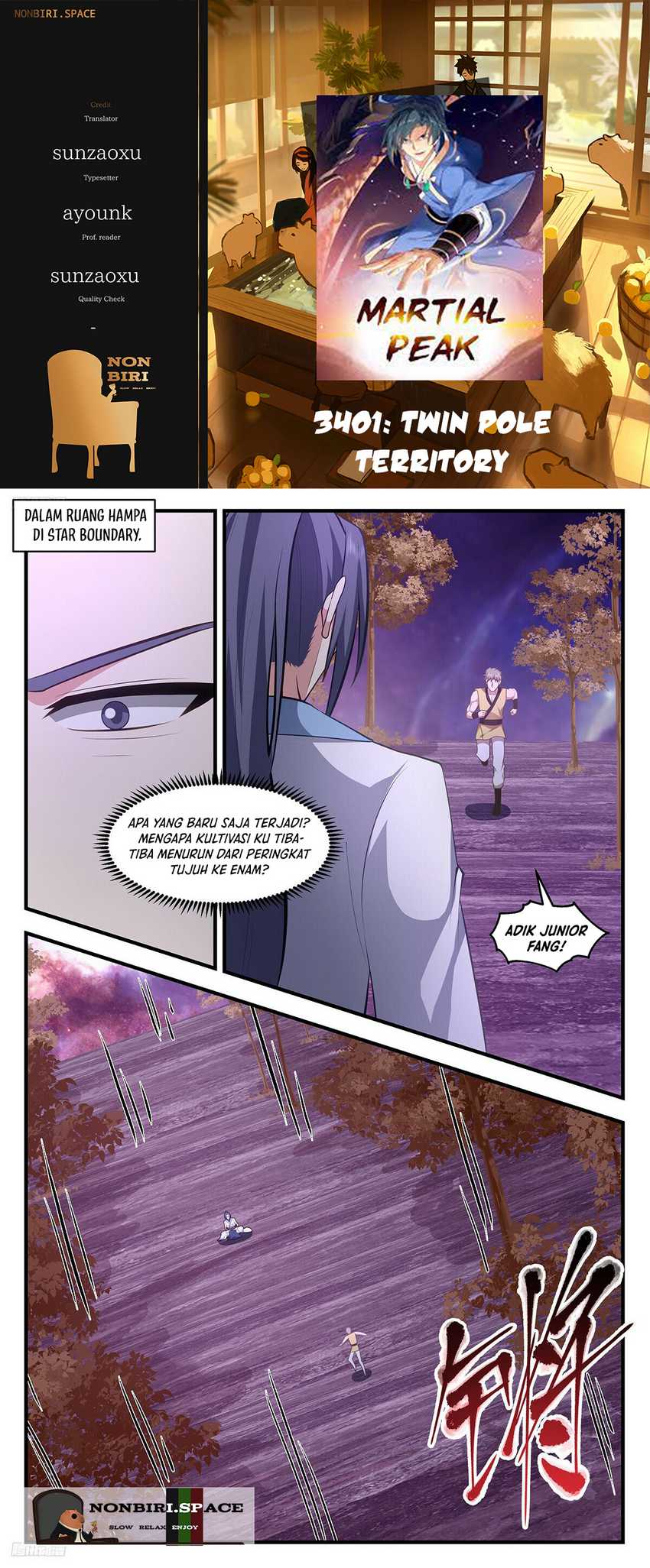 Martial Peak Part 2 Chapter 3401 - halaman 1