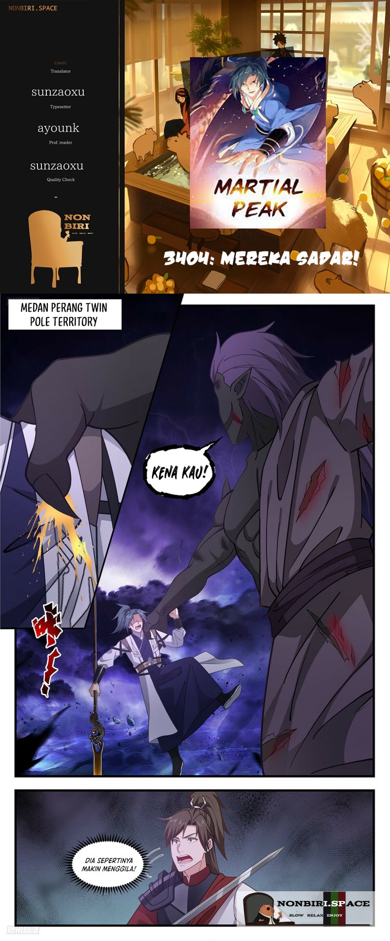 Martial Peak Part 2 Chapter 3404 - halaman 1