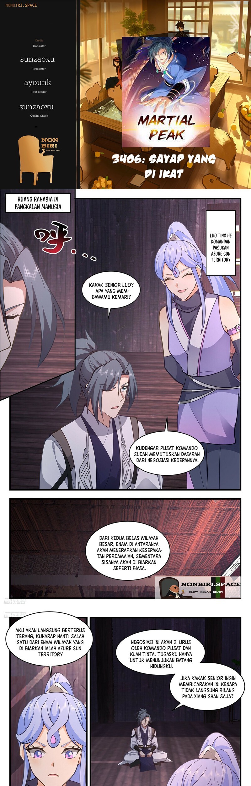 Martial Peak Part 2 Chapter 3406 - halaman 1