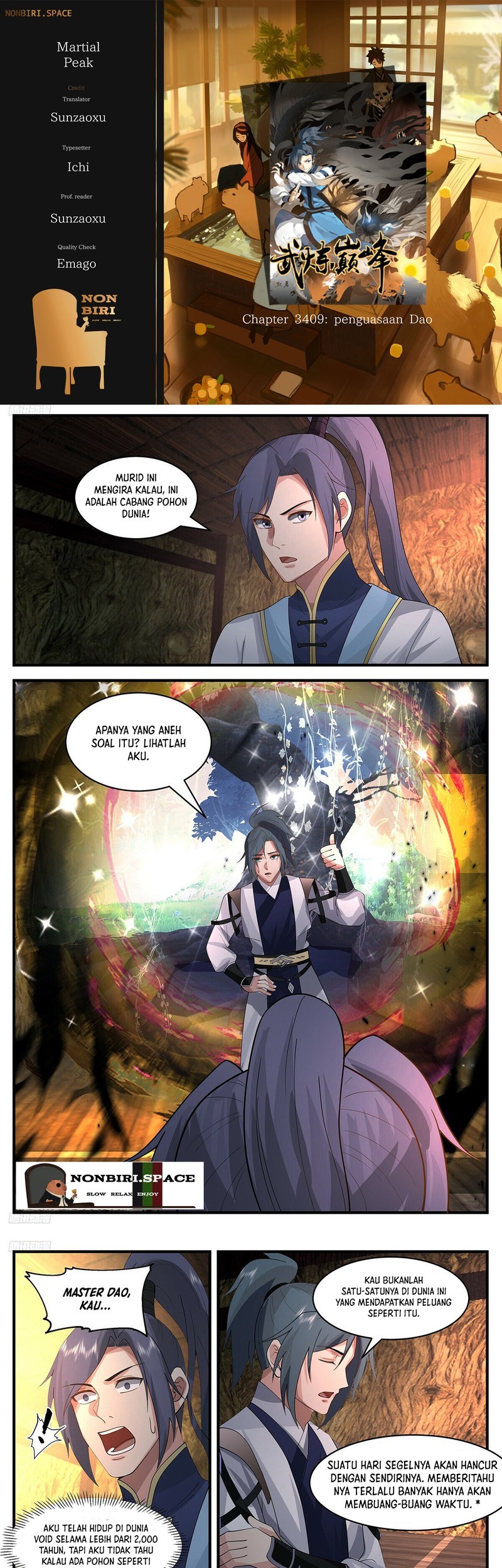 Martial Peak Part 2 Chapter 3409 - halaman 1
