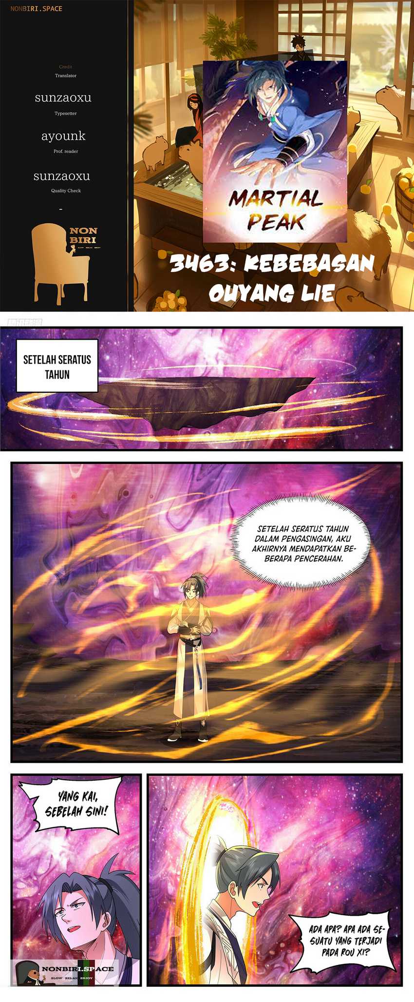 Martial Peak Part 2 Chapter 3463 - halaman 1