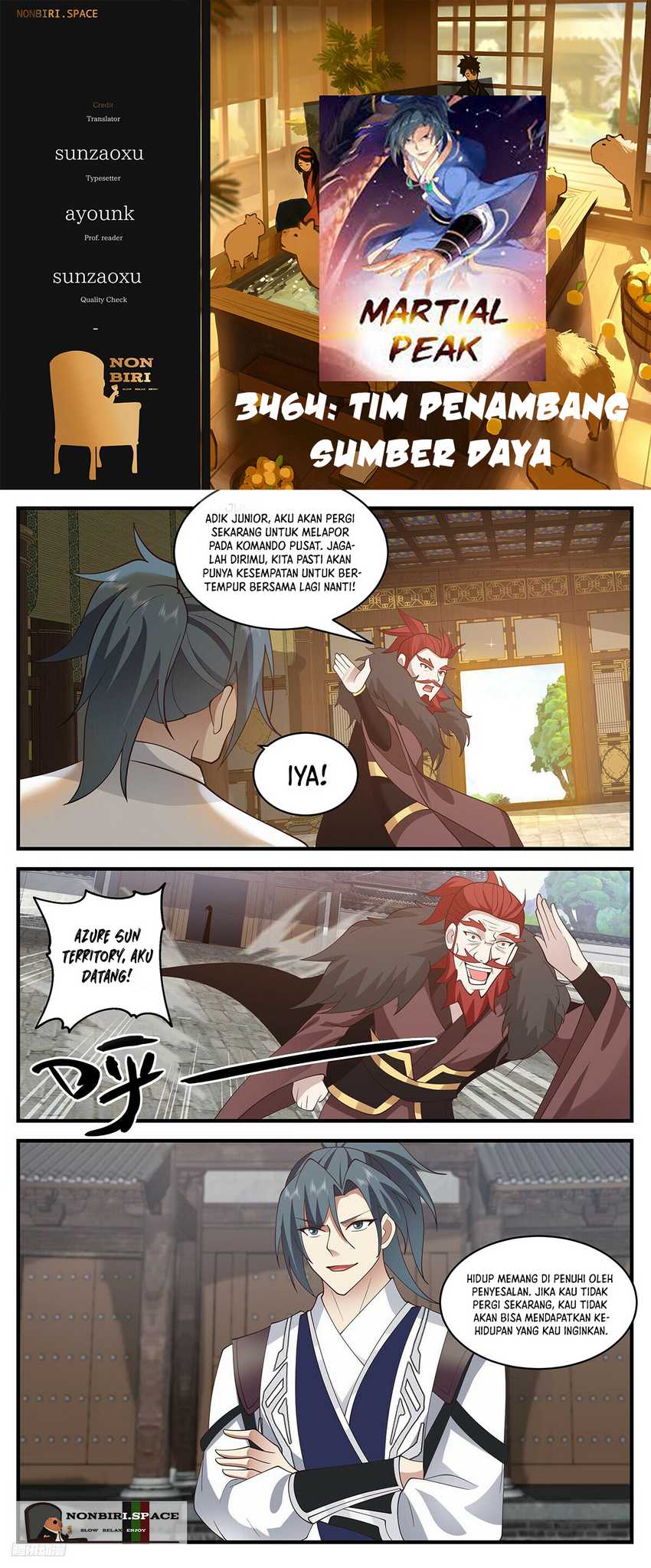 Martial Peak Part 2 Chapter 3464 - halaman 1