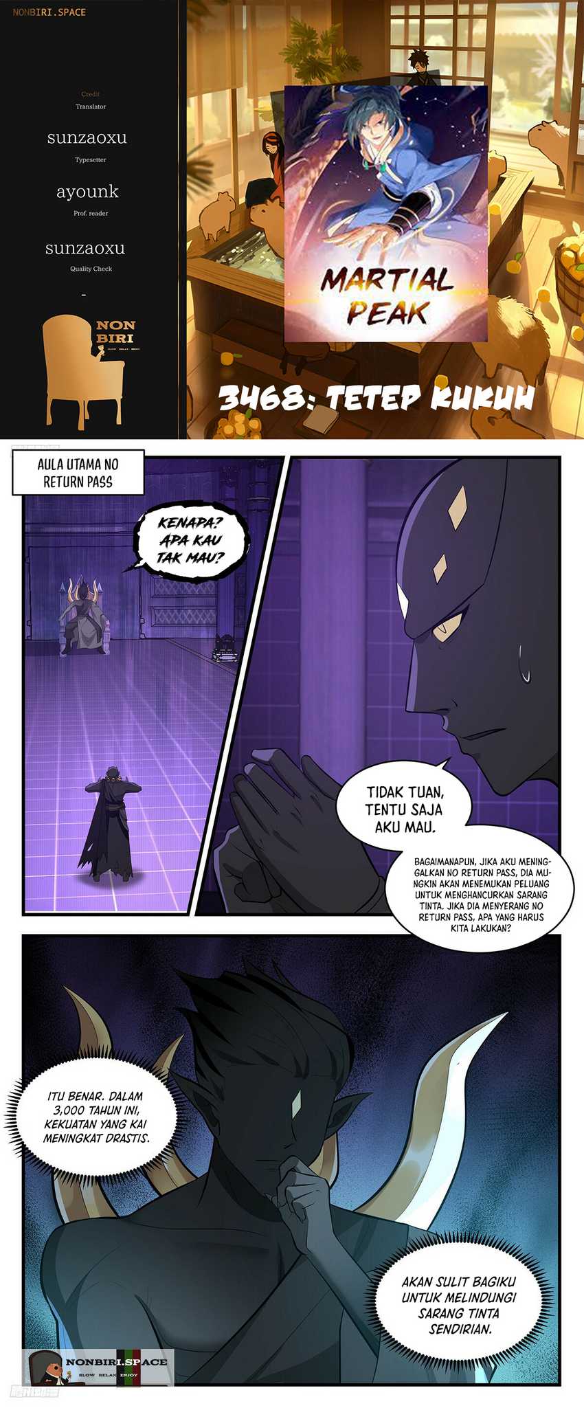 Martial Peak Part 2 Chapter 3468 - halaman 1