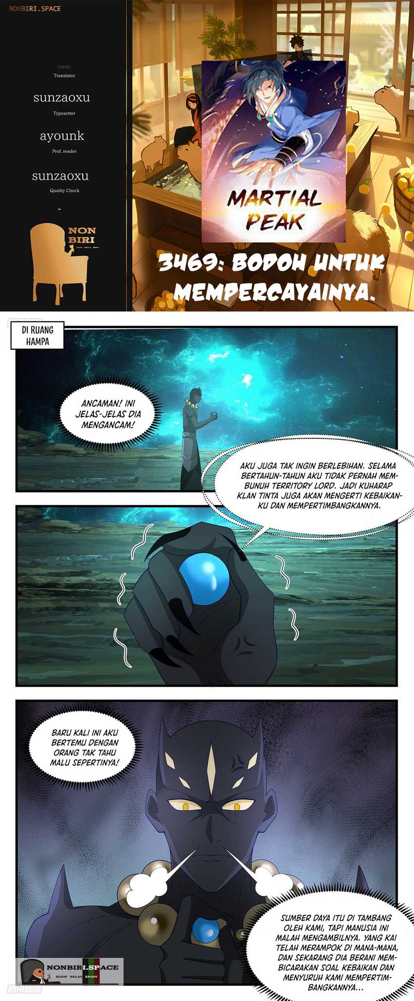 Martial Peak Part 2 Chapter 3469 - halaman 1