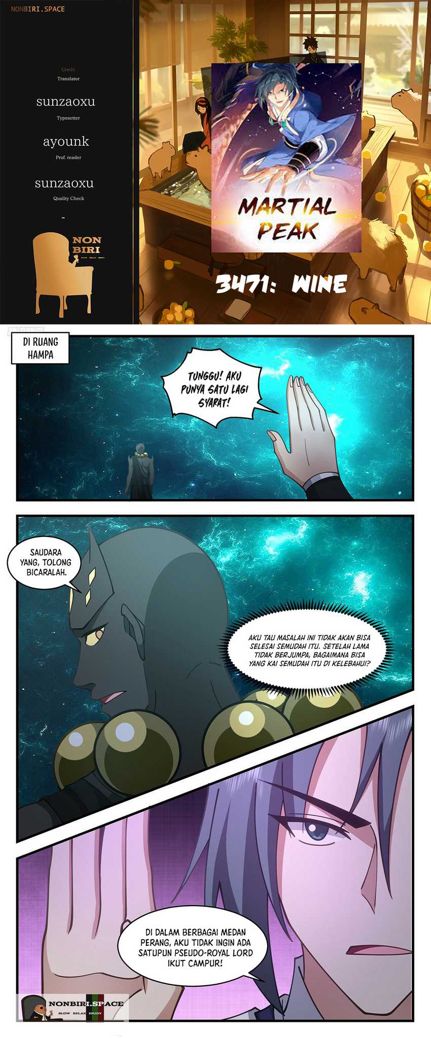 Martial Peak Part 2 Chapter 3471 - halaman 1