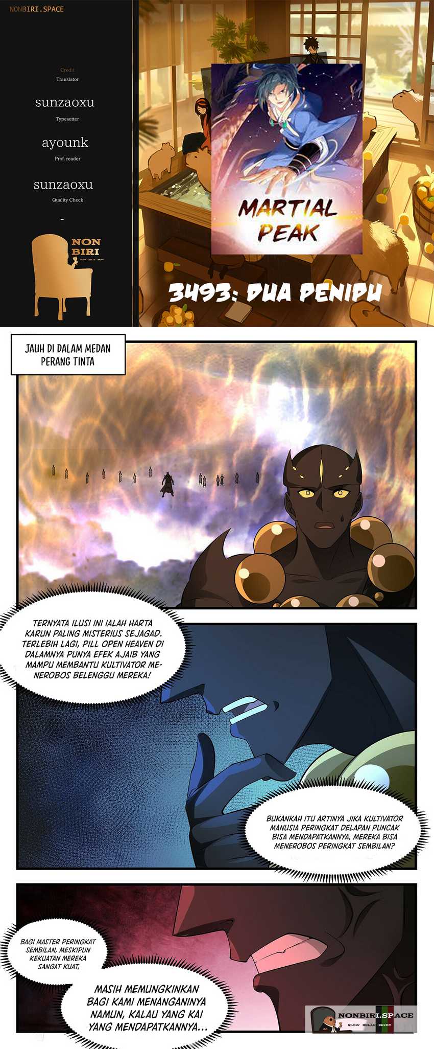 Martial Peak Part 2 Chapter 3493 - halaman 1